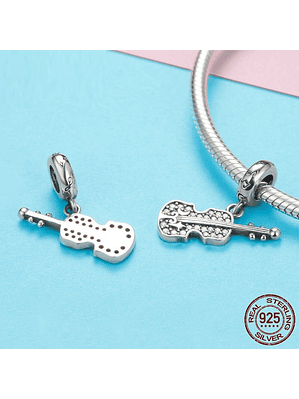 Charm Violin Plata 925