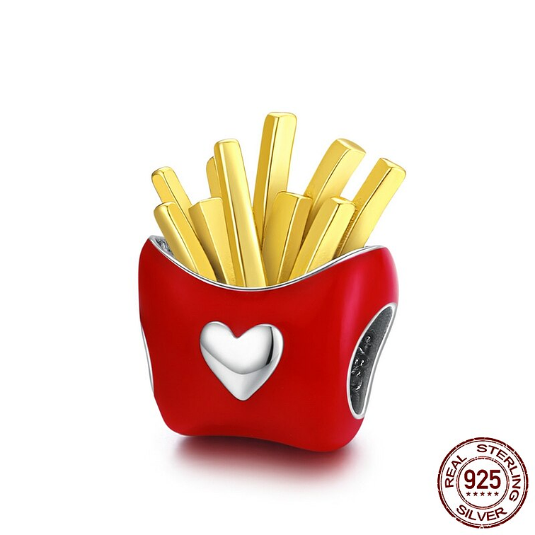 Charm Papas Fritas Plata 925 1