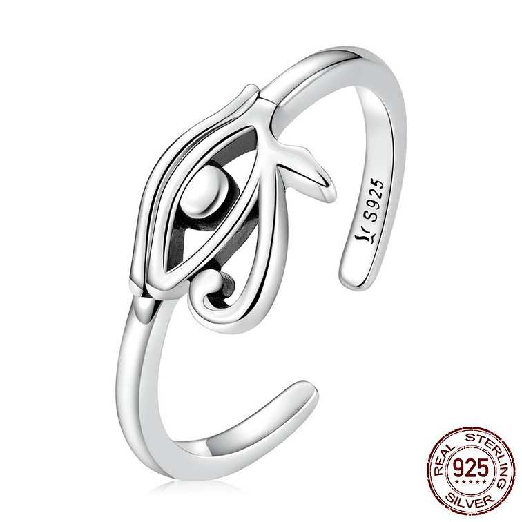Anillo Ojo De Horus Plata 925 1