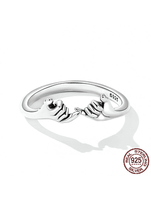 Anillo Promesa Compromiso Plata 925
