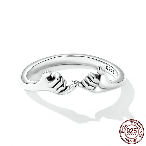 Anillo Promesa Compromiso Plata 925 2