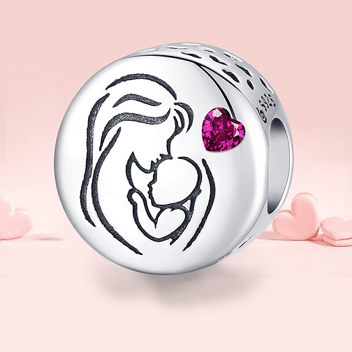 Charm Madre y Bebé Plata 925 2