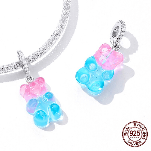 Charm Osito De Goma Plata 925 2