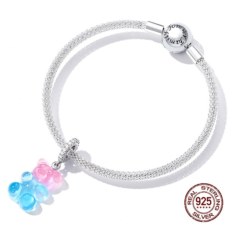 Charm Osito De Goma Plata 925 3