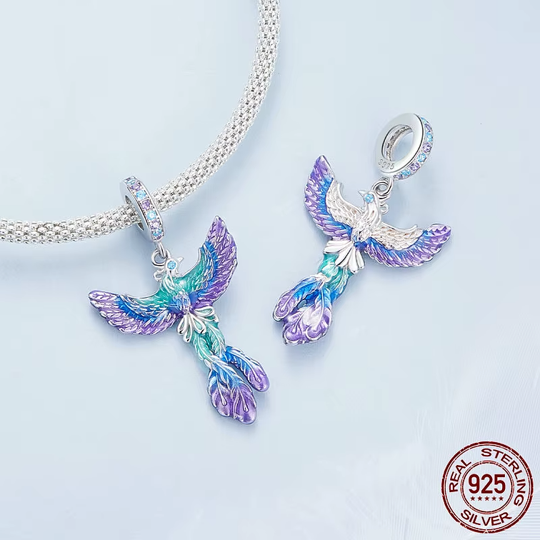 Charm Ave Fenix Plata 925 3