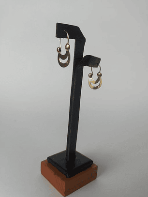 Aros araucanos 1.7 grs Oro 18k