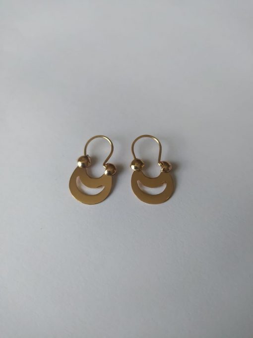 Aros araucanos 1.7 grs Oro 18k 3