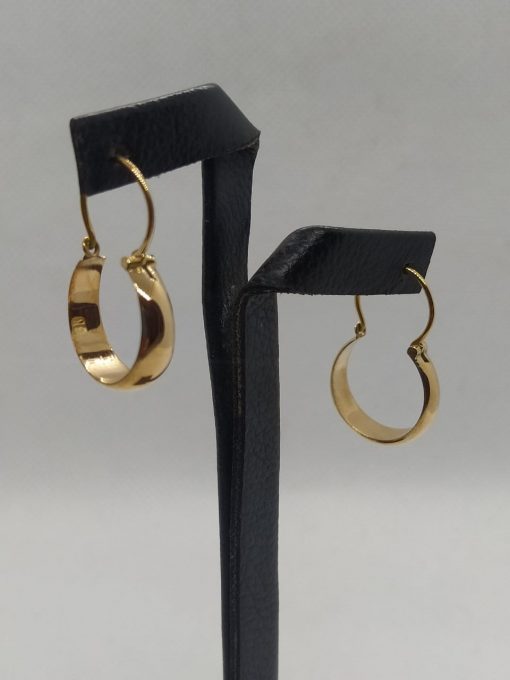 Aros bote 2.8 grs Oro 18k 3