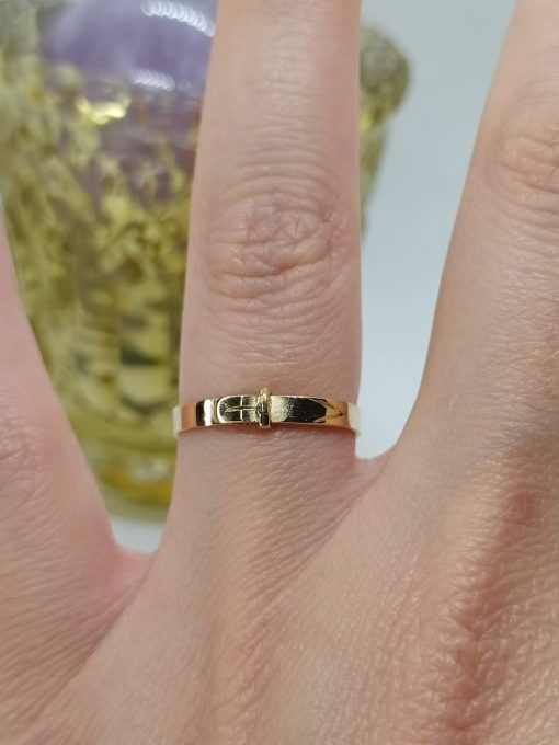 Anillo cinturón 1.7 grs Oro 18k 1