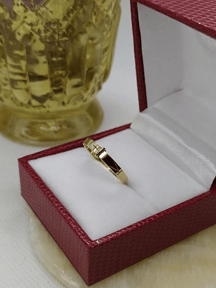 Anillo cinturón 1.7 grs Oro 18k