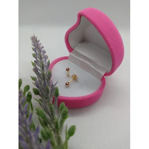 Aros abridores bolita 4 mm Oro 14 k