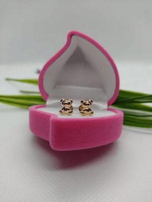 Aros osos 6 mm Oro 14k