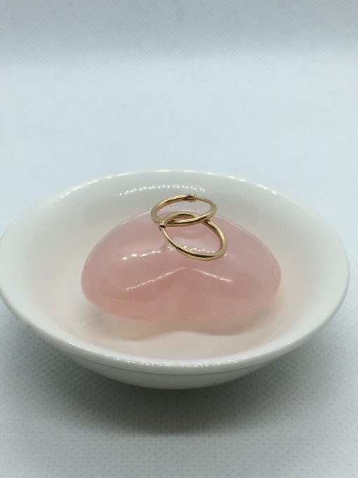 Aros tubo sin gancho 1.2 grs Oro 18k 2