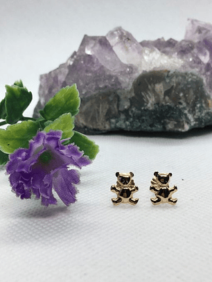 Aros ositos 0.9 grs Oro 18k