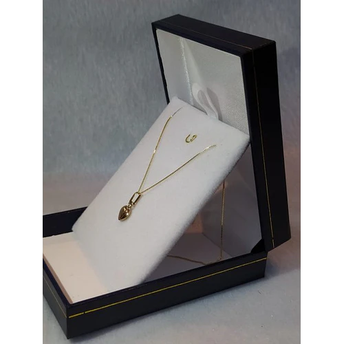 Cadena veneciana 45 cm con corazón 2.0 grs Oro italiano 750
