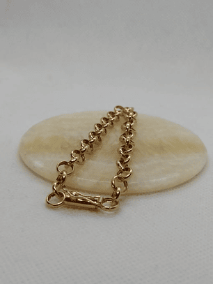 Pulsera rolo 19 cm 10 grs Oro 18k