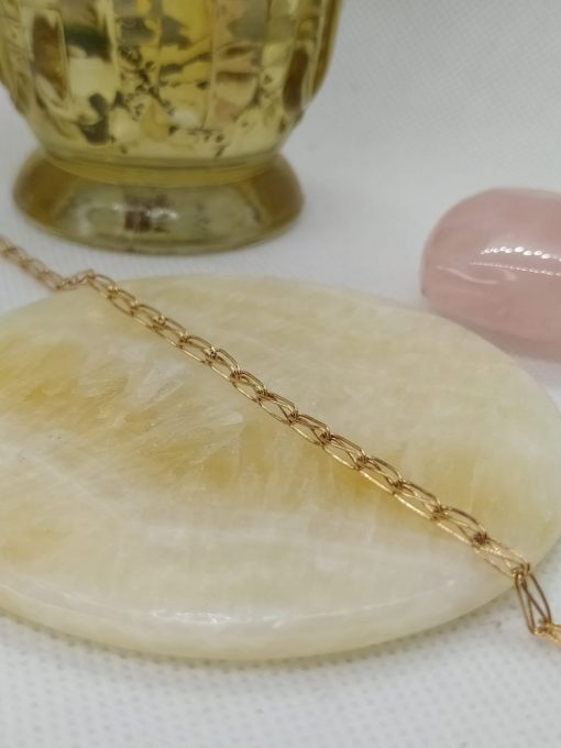 Pulsera jaula 19 cm 2.8 grs Oro 18k 2