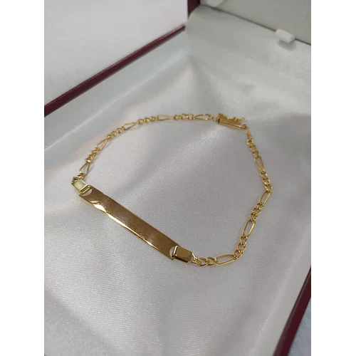 Piocha unisex 18 cm 5 grs Oro 18k