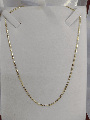Cadena modelo americano 50 cm 2 grs Oro 18k italiano
