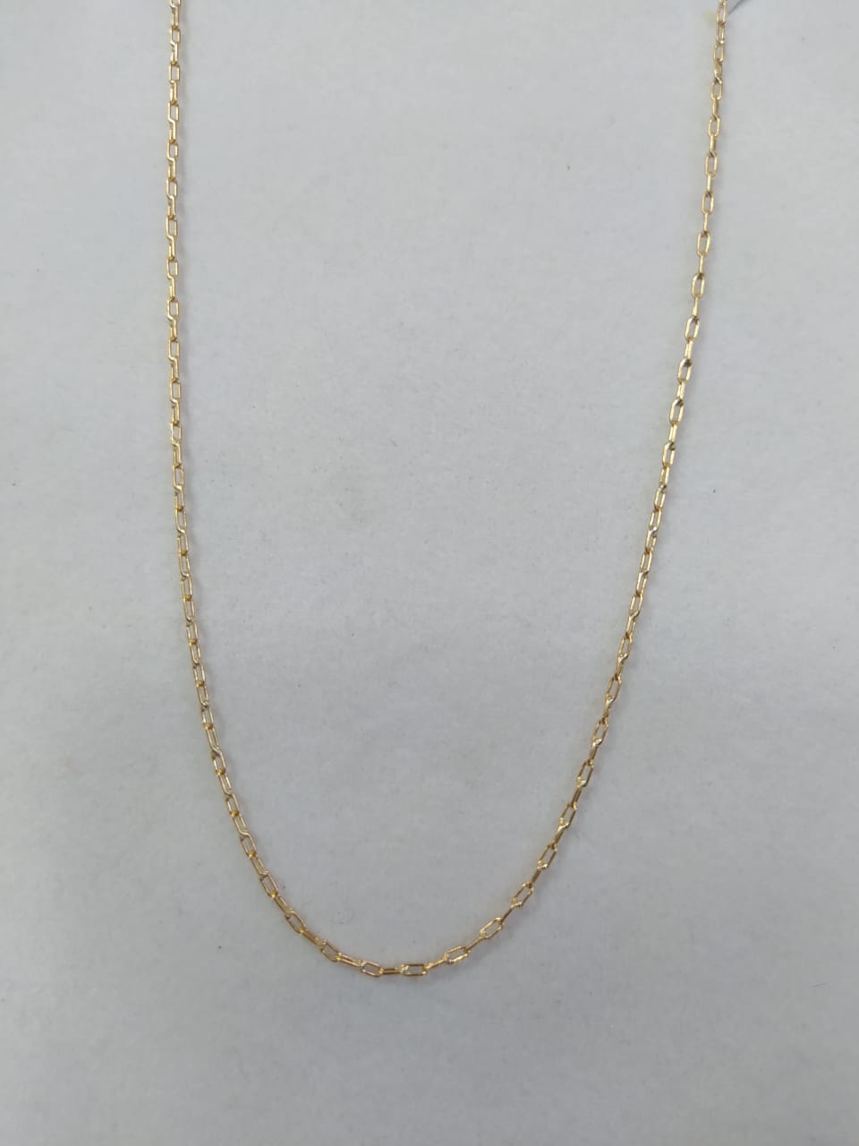 Cadena limada 60 cm 2.3 grs Oro 18k 1