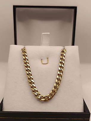 Pulsera grumet 20 cm 12 grs de oro 18k