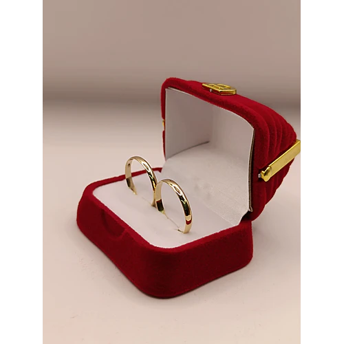 Argollas lisas 2.8 grs Oro 18k