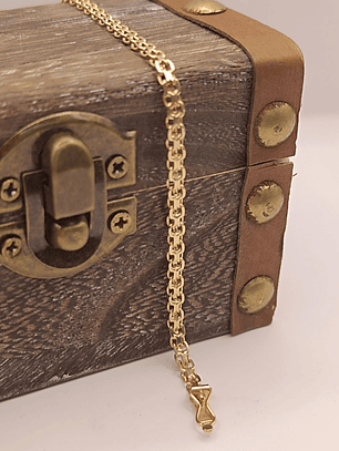 Pulsera bismark 18 cm 5 grs Oro 18k