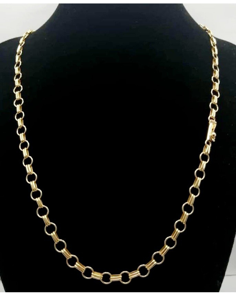 Cadena rolo 60 cm 12 grs Oro 18k