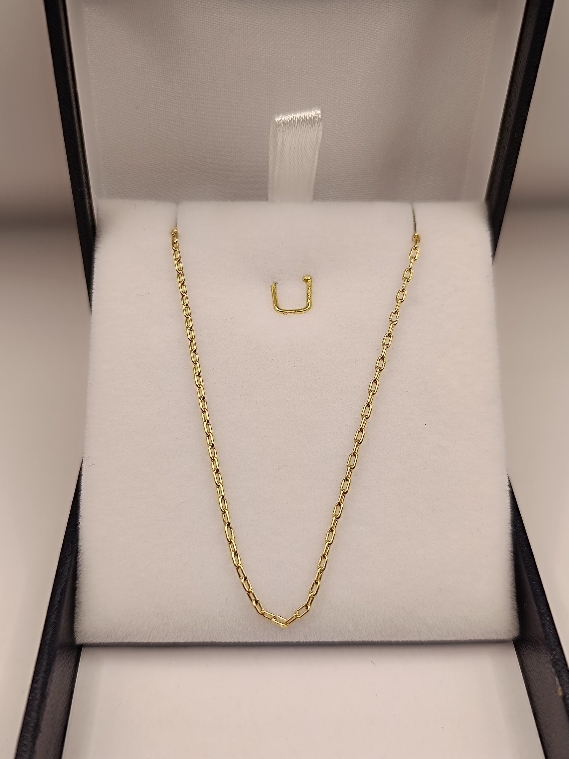 Cadena limada 55 cm 5 grs Oro 18k 3