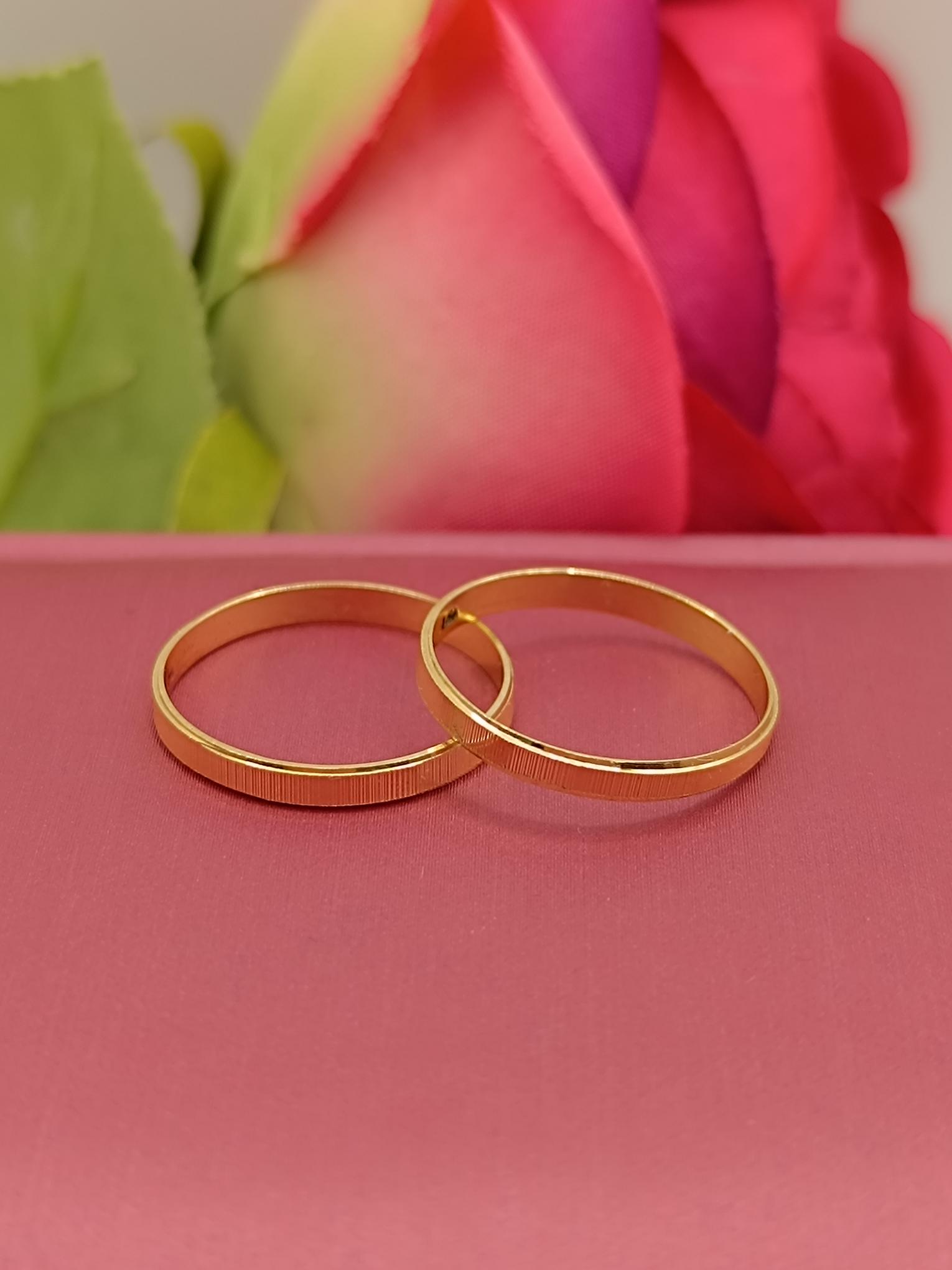 Ilusiones talladas mil rayas 2 mm 2 grs Oro 18k  3