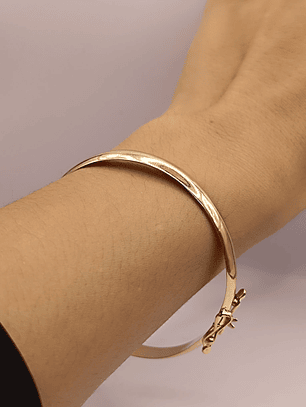 Pulsera esclava 8 mm 12 grs Oro 18k