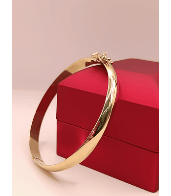 Pulsera esclava 8 mm 12 grs Oro 18k