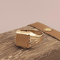Anillo sello cuadrado 5.5 grs Oro 18k - Miniatura 3