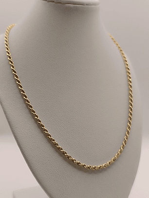 Cadena tourbillon 55 cm 12 grs Oro 18k 