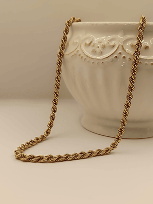 Cadena tourbillon 60 cm 40 gramos Oro 18k