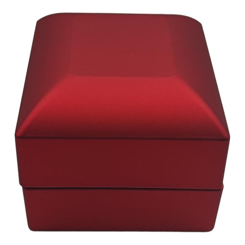 Caja joyas con luz led roja 4