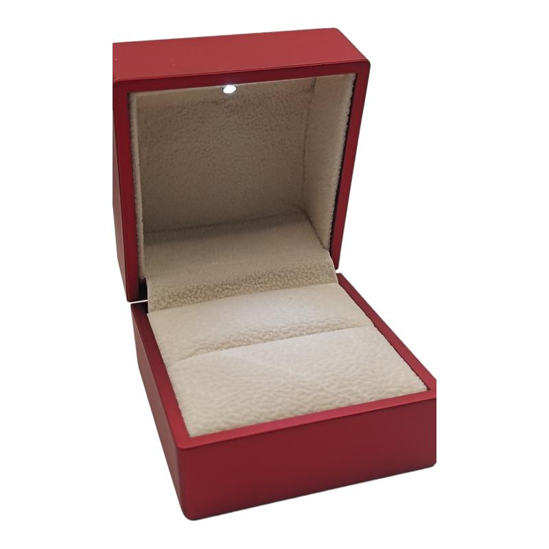 Caja joyas con luz led roja 1