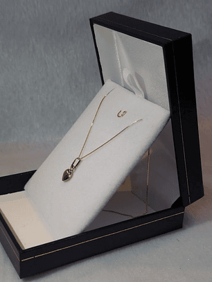 Cadena veneciana 50 cm con corazón 2.0 grs Oro italiano 750