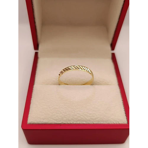 Ilusión diagonal 2 mm 1.1 grs Oro 18k 