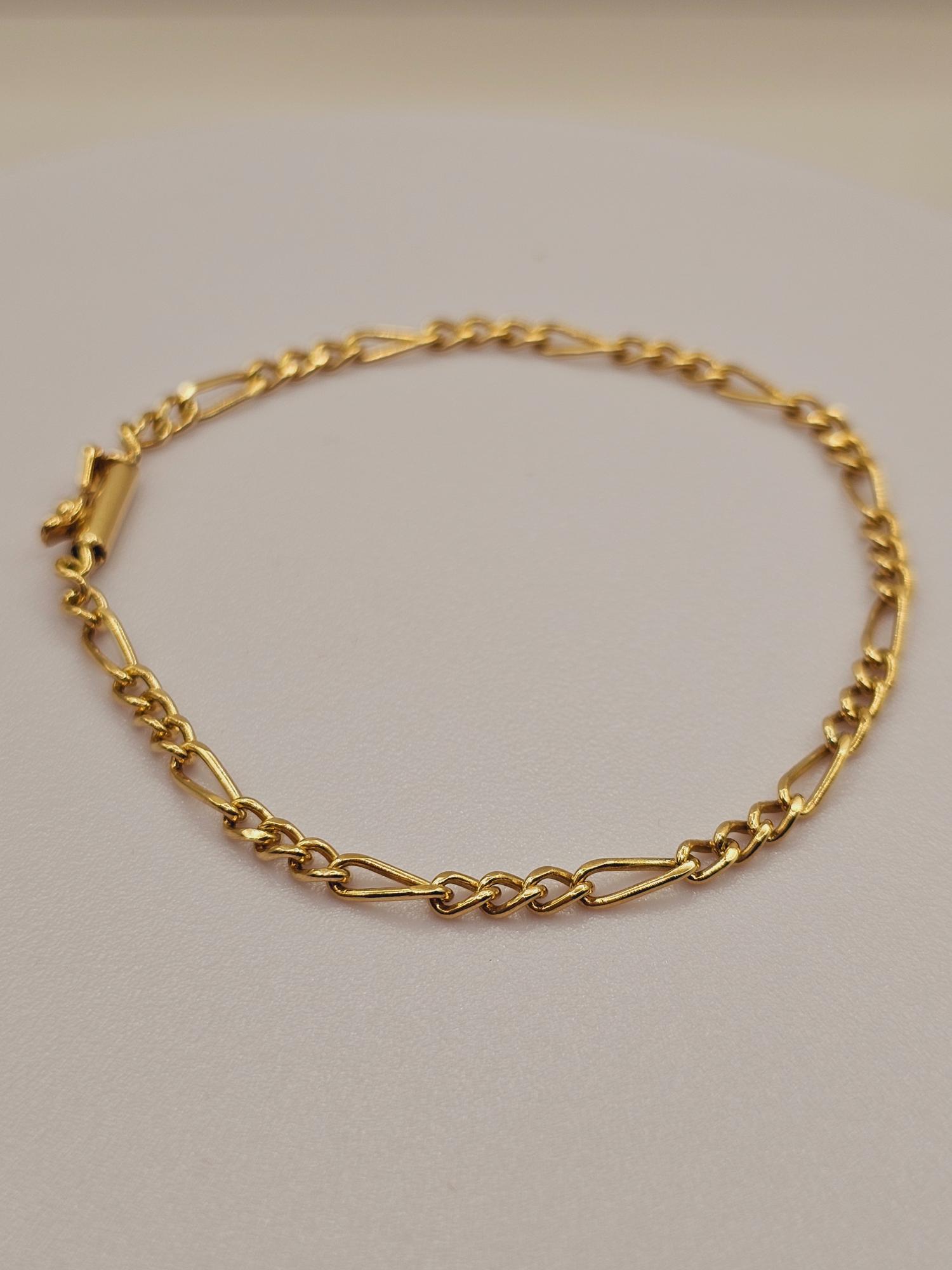 Pulsera cartier 19 cm 5 grs Oro 18k  7