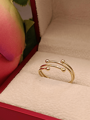 Anillo Enso 1.5 grs Oro 18k