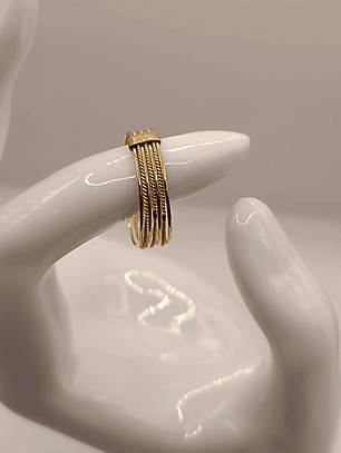 Anillo semanario 2.5 grs Oro 18k