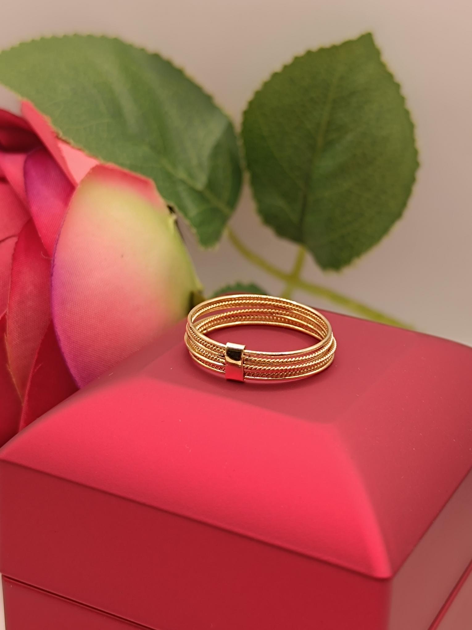 Anillo semanario 2.5 grs Oro 18k 4