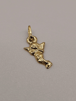 Colgante angelito 24 mm 1 gr Oro 18k
