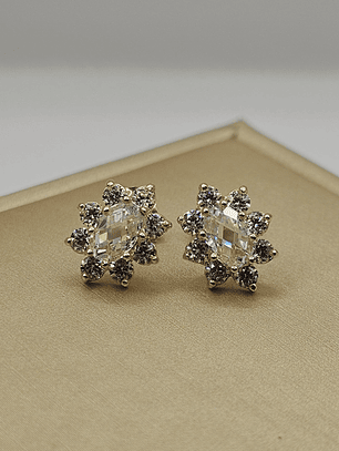 Aros lady circones 2.5 grs Oro 18k