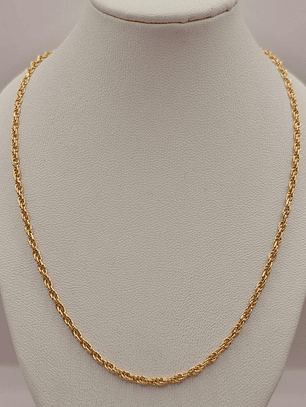 Cadena semi tourbillon 60 cm 7 grs Oro 18k