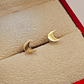 Aros luna oro 18k 6 mm 1 gr Oro 18k - Miniatura 4