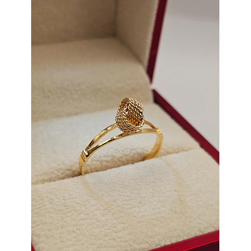 Anillo Nudo trenza 2 grs Oro 18k