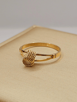 Anillo Nudo trenza 2 grs Oro 18k