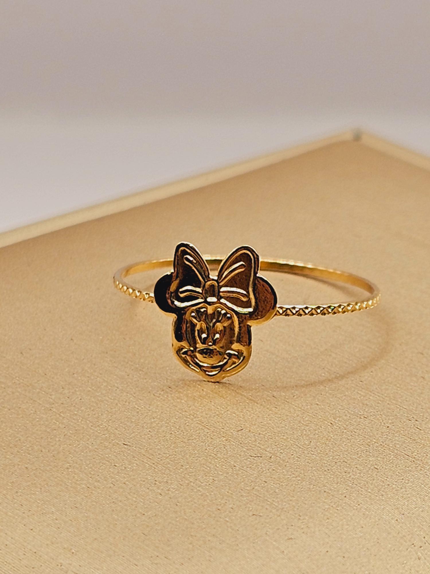 Anillo Minnie 1 gr Oro 18k 1